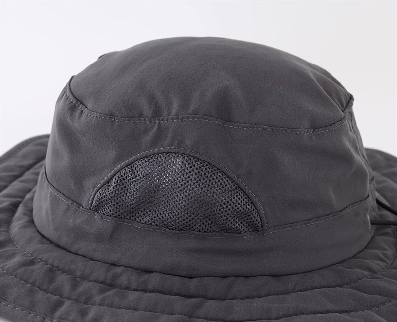 Connectyle Kids Sun Hat for Boys Girls Wide Brim Bucket Hat UPF 50+ Sun Protection Hat Breathable Summer Beach Hat - Image 4